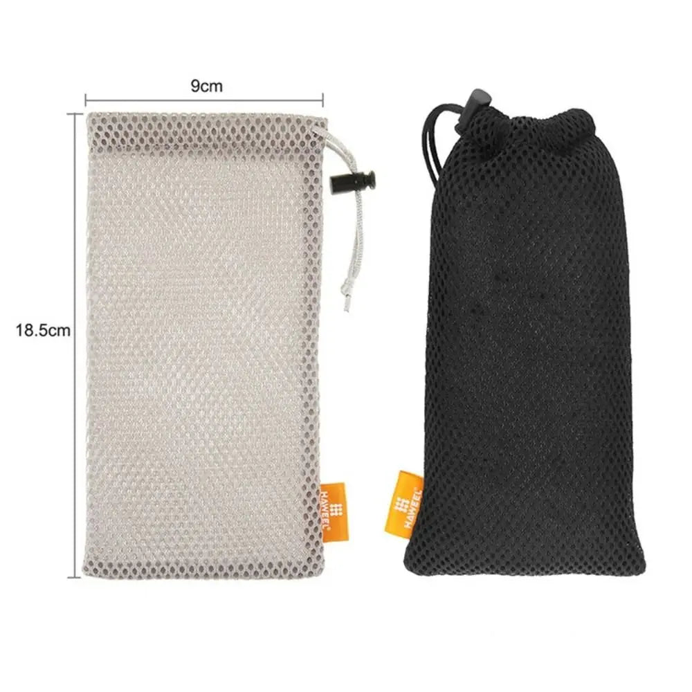 1PC Multi-Functional Drawstring Storage Bag Mesh Drawstring Pocket Pouch Bag Nylon Earphone Box Data Cable Charger